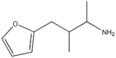 2-Furanpropylamine,  -alpha-,-bta--dimethyl-  (5CI) Struktur