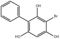 [1,1-Biphenyl]-2,4,6-triol,3-bromo-(9CI) Struktur