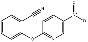 2-(5-nitropyridin-2-yloxy)benzonitrile Struktur