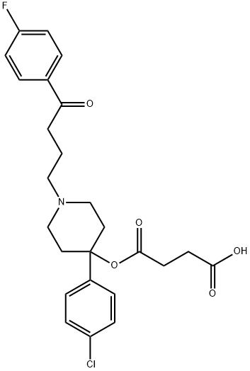 haloperidol hemisuccinate Struktur