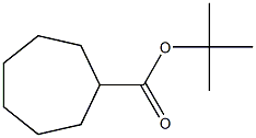 tert-butyl cycloheptanecarboxylate Struktur