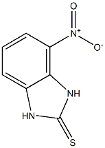 2H-Benzimidazole-2-thione,1,3-dihydro-4-nitro-(9CI) Struktur