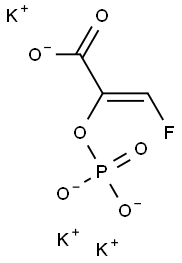 phosphoenol-3-fluoropyruvate Struktur