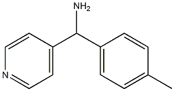 (4-methylphenyl)(pyridin-4-yl)methanamine Struktur