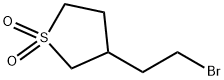 3-(2-bromoethyl)tetrahydrothiophene 1,1-dioxide Struktur