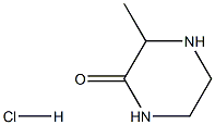 3-methyl-2-piperazinone hydrochloride Struktur