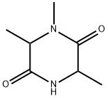 2,5-Piperazinedione,1,3,6-trimethyl-(7CI) Struktur