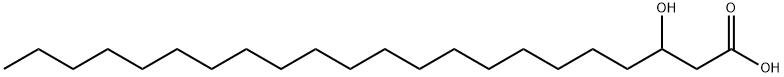 3-Hydroxydocosanoic acid Struktur