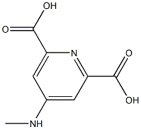 2,6-Pyridinedicarboxylicacid,4-(methylamino)-(7CI,9CI) Struktur