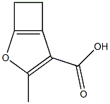 2-Oxabicyclo[3.2.0]hepta-1(5),3-diene-4-carboxylicacid,3-methyl-(7CI) Struktur