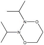 1,4,2,3-Dioxadiazine,tetrahydro-2,3-bis(1-methylethyl)-(9CI) Struktur