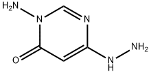 4(3H)-Pyrimidinone,3-amino-6-hydrazino-(9CI) Struktur