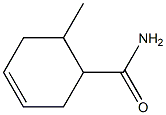 3-Cyclohexene-1-carboxamide,6-methyl-(6CI,9CI) Struktur