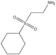 2-(cyclohexylsulfonyl)ethanamine Struktur