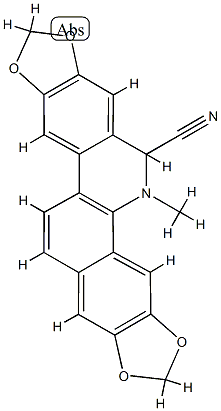 avicine pseudocyanide Struktur