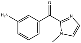 (3-aminophenyl)(1-methyl-1H-imidazol-2-yl)methanone Struktur