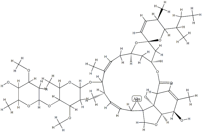 AVERMECTINB1A8,9-EPOXIDE Struktur