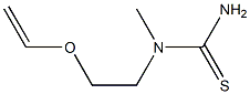 Urea,  1-methyl-2-thio-1-(2-vinyloxyethyl)-  (6CI) Struktur