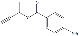 3-Butyn-2-ol,p-aminobenzoate(6CI) Struktur