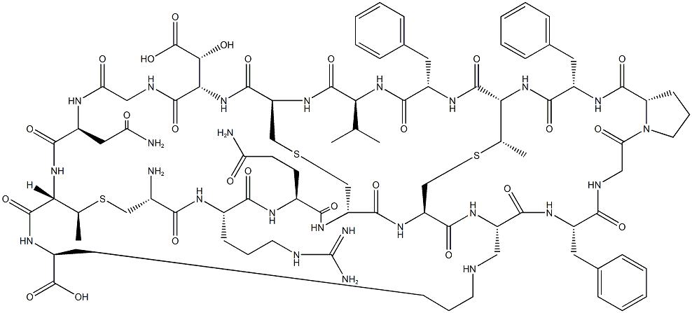 CINNAMYCIN Struktur