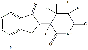 Lenalidomide-d5 Struktur