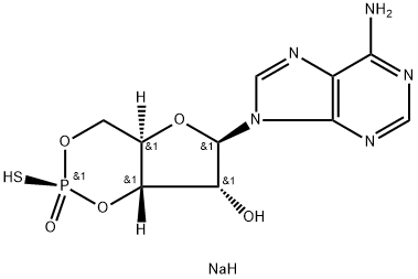 Sp-Cyclic AMPS (sodium salt) Struktur