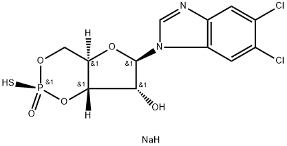 Sp-5,6-dichloro-cBIMPS (sodium salt) Struktur