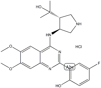 CCT 241533 hydrochloride Struktur