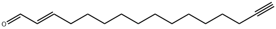 (E)-2-Hexadecenal Alkyne Struktur