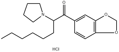 3,4-Methylenedioxy PV9 (hydrochloride) Struktur