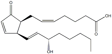 8-isoprostaglandin A2 Struktur