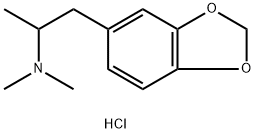 MDDMA (hydrochloride) Struktur