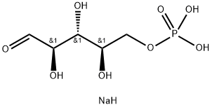 D-Ribulose-5-phosphate (sodium salt) Struktur