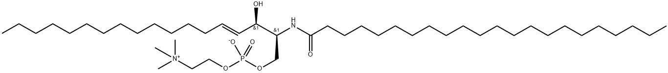 C22 Sphingomyelin (d18:1/22:0) Struktur