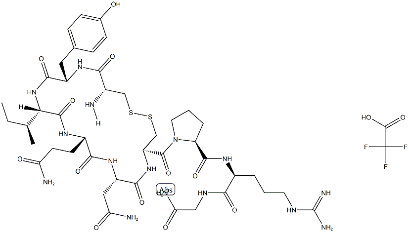 Arginine Vasotocin (trifluoroacetate salt) Struktur