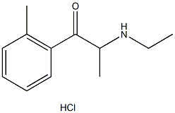 2-Methylethcathinone (hydrochloride) Struktur