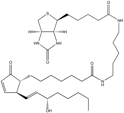 Prostaglandin A1-biotin Struktur