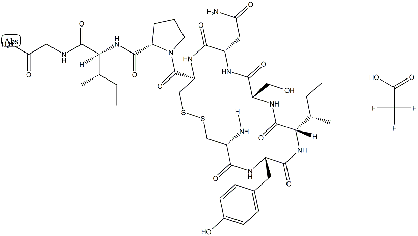 [Ser4,Ile8]-Oxytocin (trifluoroacetate salt) Struktur