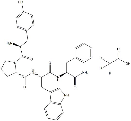 Endomorphin 1 (trifluoroacetate salt) Struktur