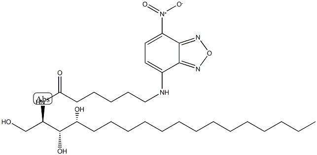 C6 NBD Phytoceramide (t18:0/6:0) Struktur