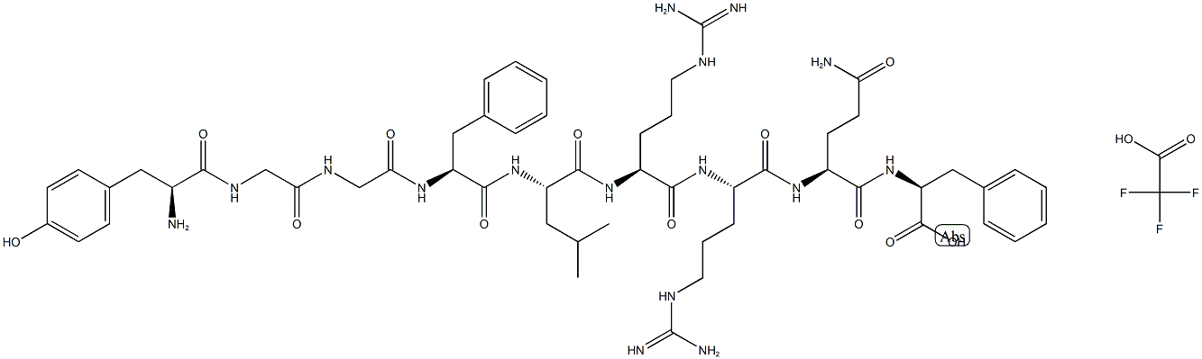 Dynorphin B (1-9) (trifluoroacetate salt) Struktur