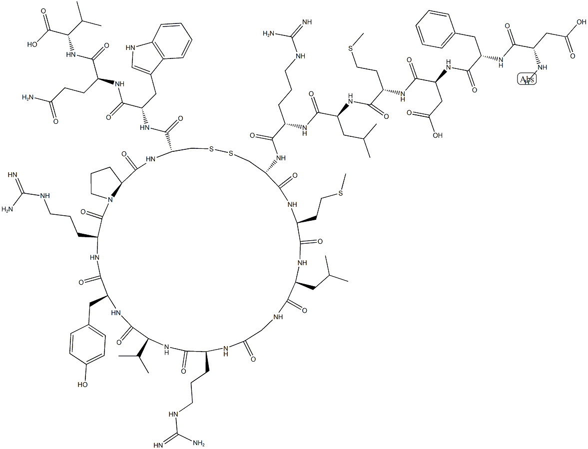 MCH (human, mouse, rat) (trifluoroacetate salt) Struktur