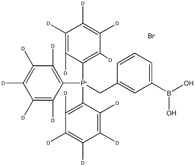 MitoB-d15 Struktur