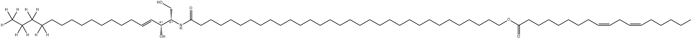 EOS-d9 (d18:1-d9/32:0/18:2) Struktur
