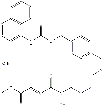 Methylstat (hydrate) Struktur