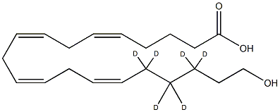 20-HETE-d6 MaxSpecStandard Struktur