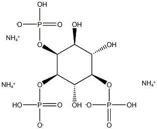 D-myo-Inositol-2,3,5-triphosphate (ammonium salt) Struktur