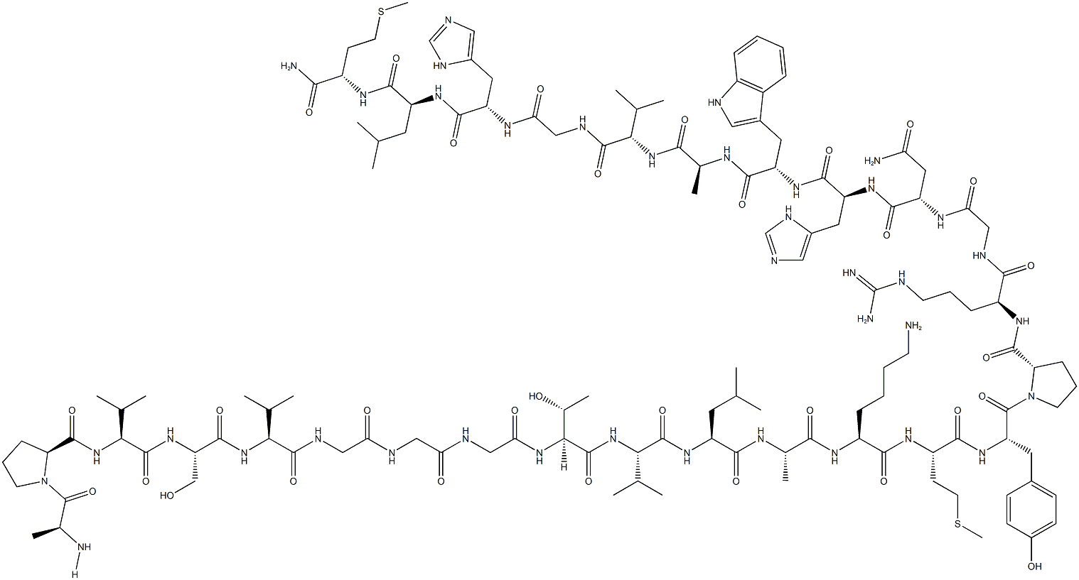 GRP (porcine) (trifluoroacetate salt) Struktur