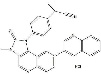 NVP-BEZ235 (hydrochloride) Struktur