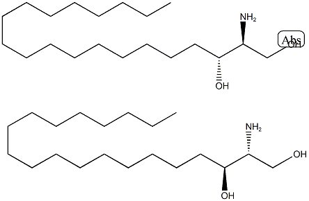 DL-erythro Sphinganine (d20:0) Struktur